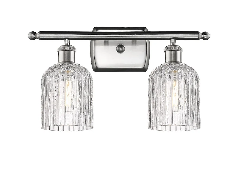 Shock - Resistant Industrial Lighting for Vibrating Machinery AreasBallston Two Light Bath Vanity Shock - Resistant Industrial Lighting for Vibrating Machinery AreasBallston Two Light Bath Vanity