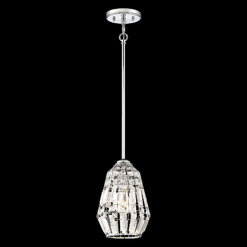 Industrial Lighting for Automotive Manufacturing PlantsBraiden 7 in. Pendant Light Chrome Finish Industrial Lighting for Automotive Manufacturing PlantsBraiden 7 in. Pendant Light Chrome Finish