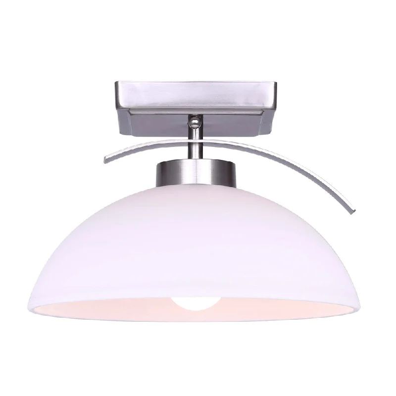 Industrial - style track lighting for loftsCanarm MACK ISF1077A01BN Brushed Nickel Semi-Flush Mount Light Industrial - style track lighting for loftsCanarm MACK ISF1077A01BN Brushed Nickel Semi-Flush Mount Light
