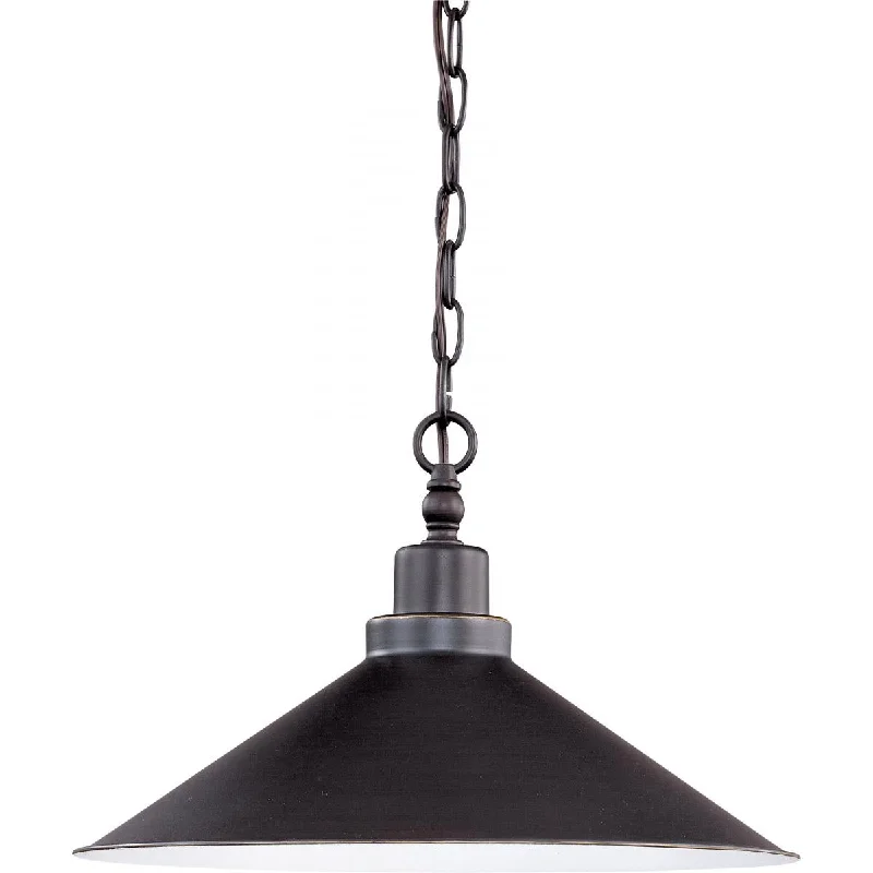 Industrial Task Lighting for Precision WorkstationsBridgeview 16 in. Pendant Light Bronze Finish Industrial Task Lighting for Precision WorkstationsBridgeview 16 in. Pendant Light Bronze Finish