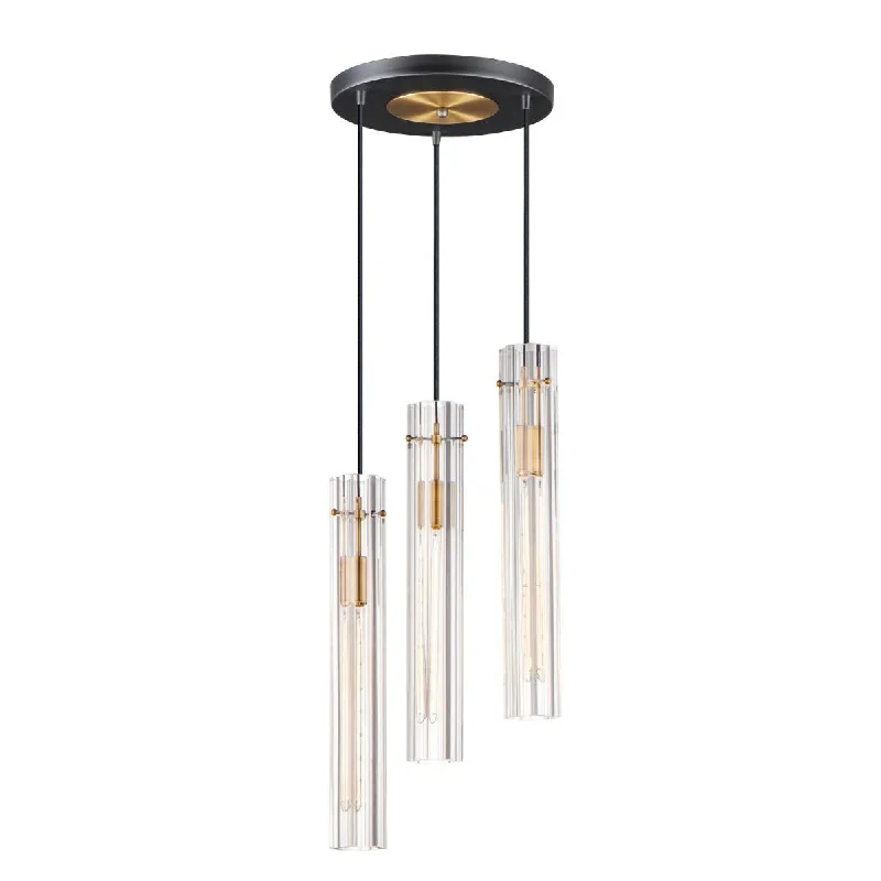 Industrial Area Lighting for Large Open SpacesFlambeau 13 in. 3 Lights Pendant Light Black Finish Industrial Area Lighting for Large Open SpacesFlambeau 13 in. 3 Lights Pendant Light Black Finish