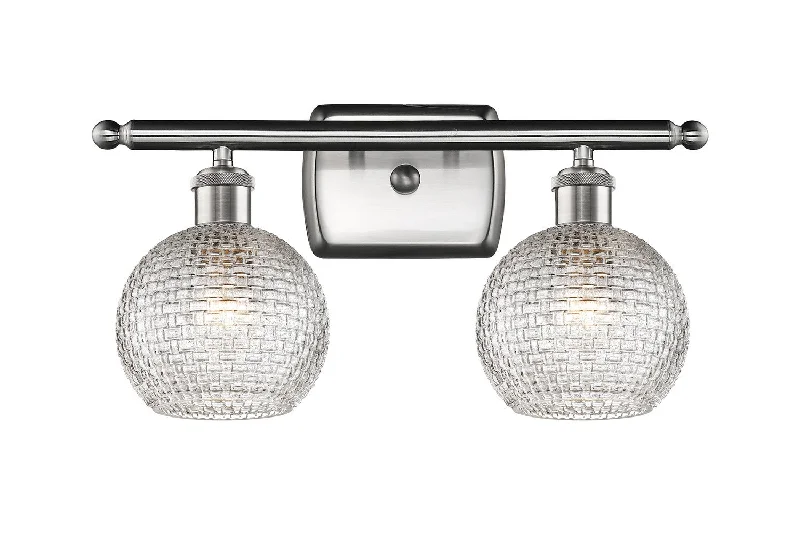 Industrial Area Lighting for Large Open SpacesBallston Two Light Bath Vanity