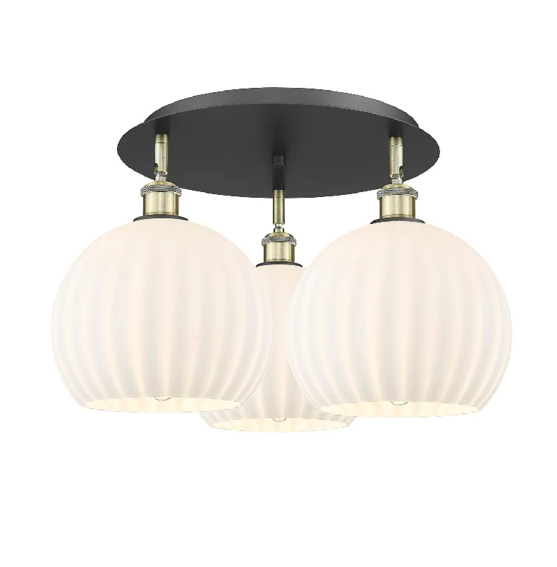 Industrial Lighting for Electronics ManufacturingDowntown Urban LED Flush Mount