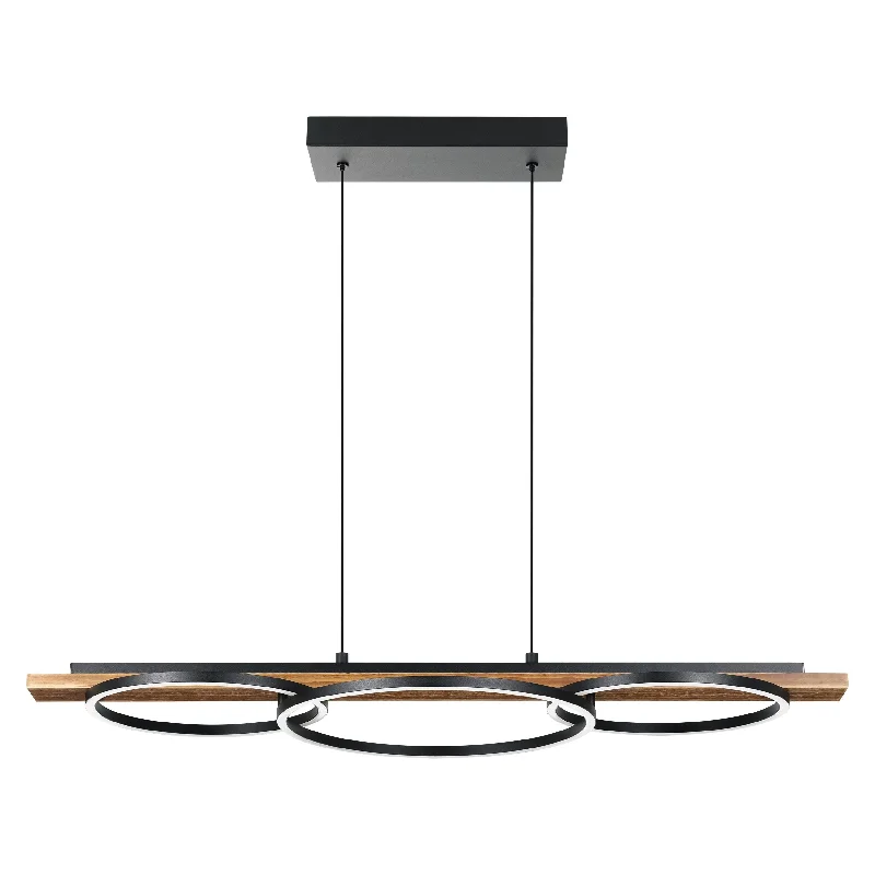 Track lighting with a minimalist track designEGLO 204922A Boyal Triple Ring LED Chandelier Track lighting with a minimalist track designEGLO 204922A Boyal Triple Ring LED Chandelier