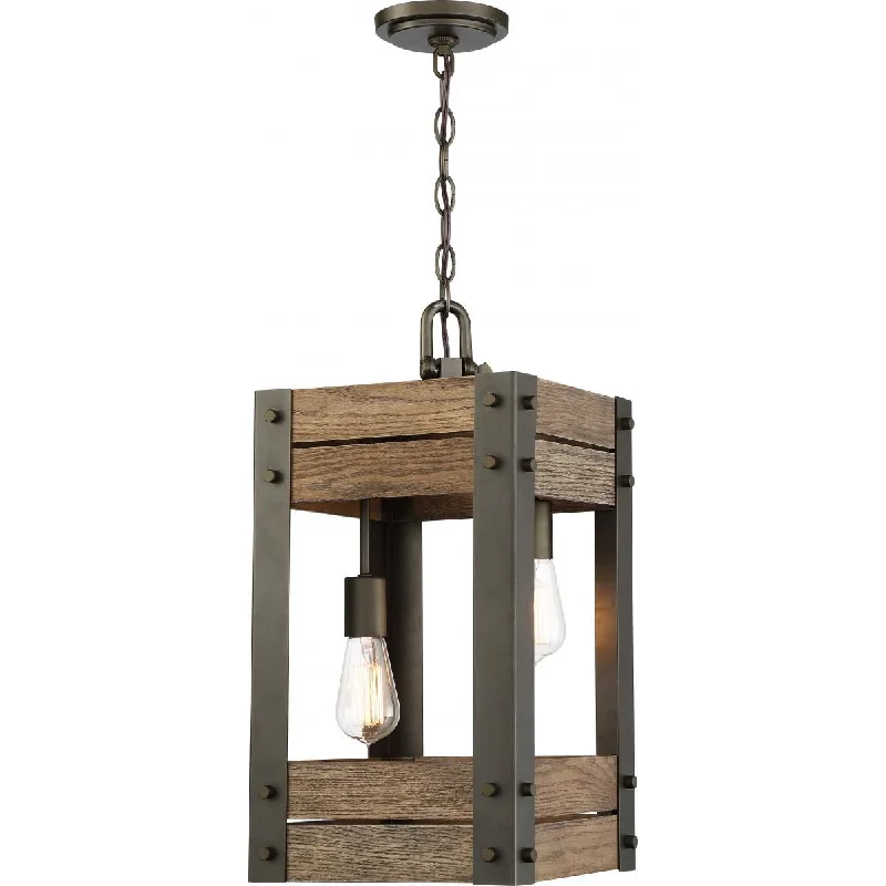 Energy - Efficient Industrial Lighting for Cost - SavingsWinchester 11 in. 2 Lights Pendant Light Bronze Finish Energy - Efficient Industrial Lighting for Cost - SavingsWinchester 11 in. 2 Lights Pendant Light Bronze Finish