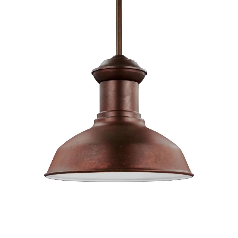 Dimmable Industrial Lighting for Ambiance ControlFredricksburg 13 in. LED Pendant Light Copper Finish Dimmable Industrial Lighting for Ambiance ControlFredricksburg 13 in. LED Pendant Light Copper Finish