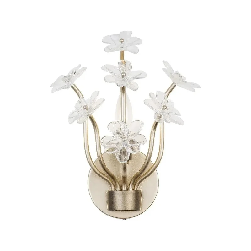 Low - voltage track lighting for safetyWildflower Wall Sconce