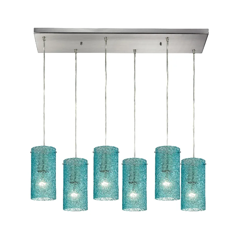 Wireless track lighting for easy installationIce Fragments 30" Wide 6-Light Pendant Wireless track lighting for easy installationIce Fragments 30" Wide 6-Light Pendant