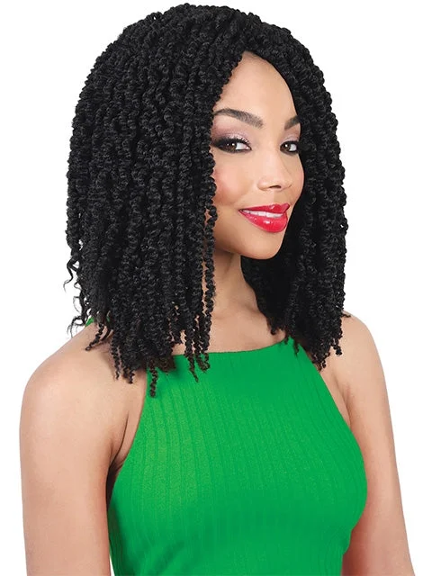 Beshe Pre-Looped 3X SPRING TWIST Crochet Braid 15