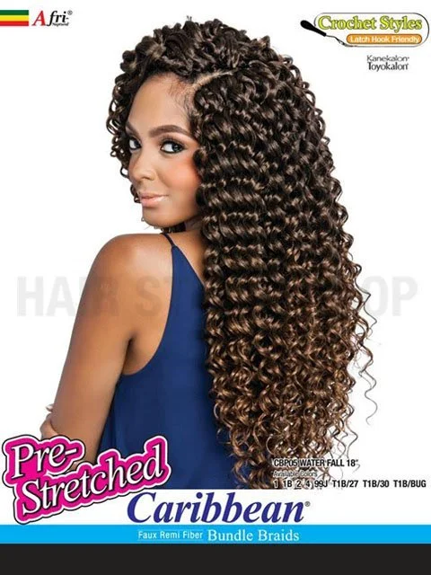 Mane Concept Afri Naptural CBP WATER FALL Pre-stretched Braid 18