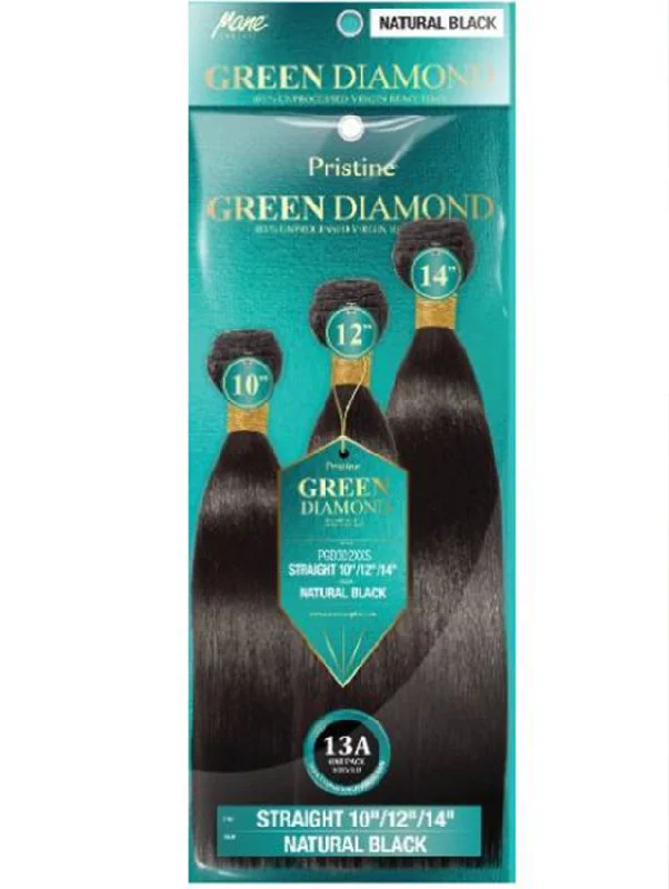 Mane Concept Pristine Green Diamond 100% Human Hair - (PGD302XXS-XXL) STRAIGHT