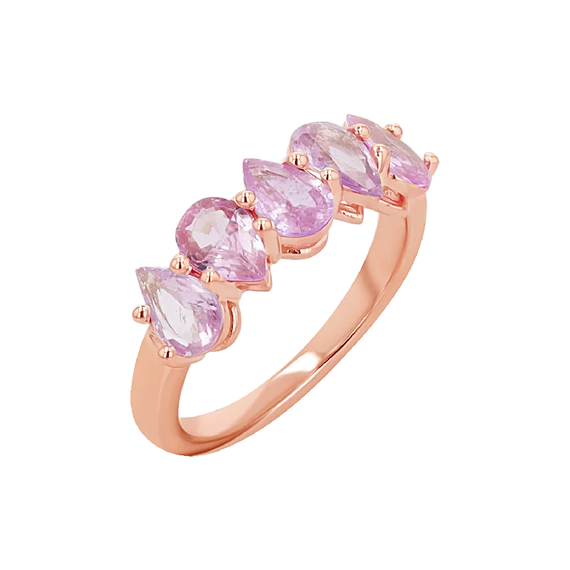 14K Rose Gold / 3