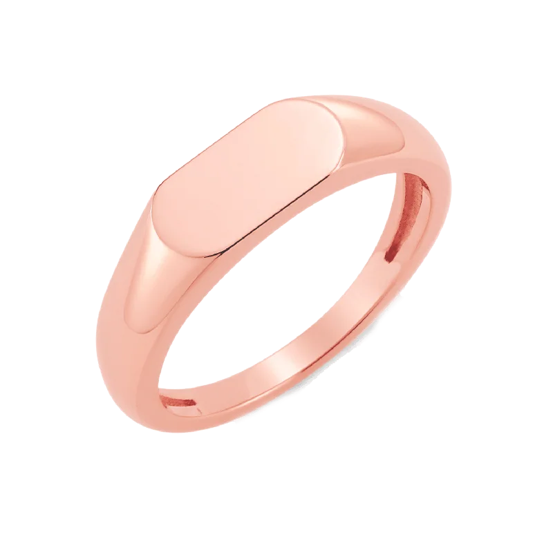 14K Rose Gold / 3