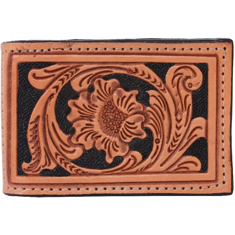 MC25 - Hand-Tooled Money Clip