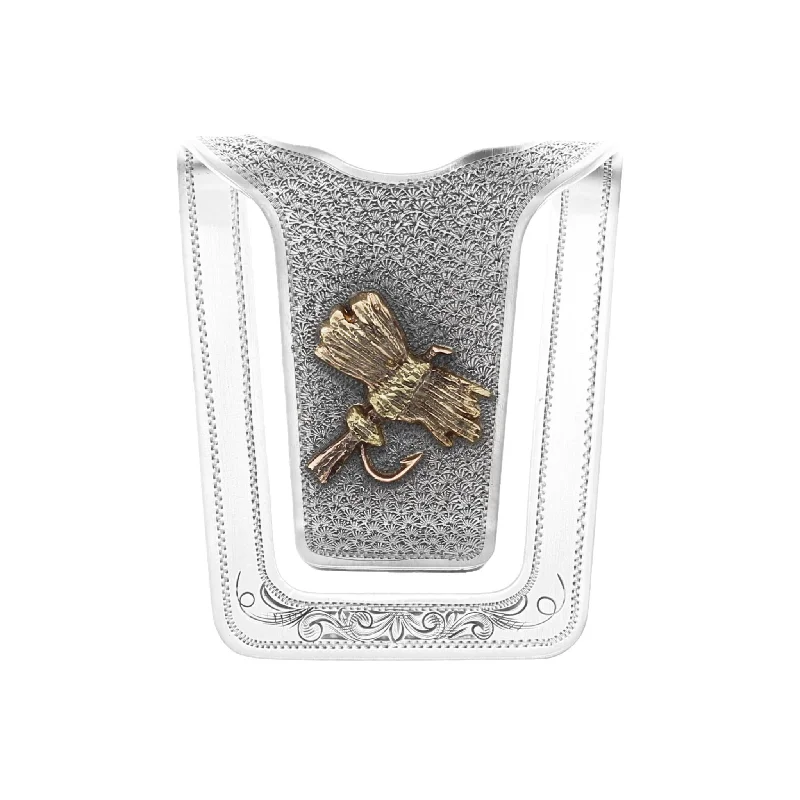 San Augustine 1603 Gold Fly Money Clip