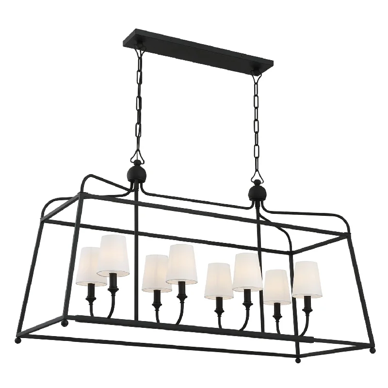 Chandeliers with Pendant Lights for a Stylish LookChandeliers with Pendant Lights for a Stylish LookLibby Langdon Sylvan 8 Light Black Forged Chandelier Chandeliers with Pendant Lights for a Stylish LookChandeliers with Pendant Lights for a Stylish LookLibby Langdon Sylvan 8 Light Black Forged Chandelier