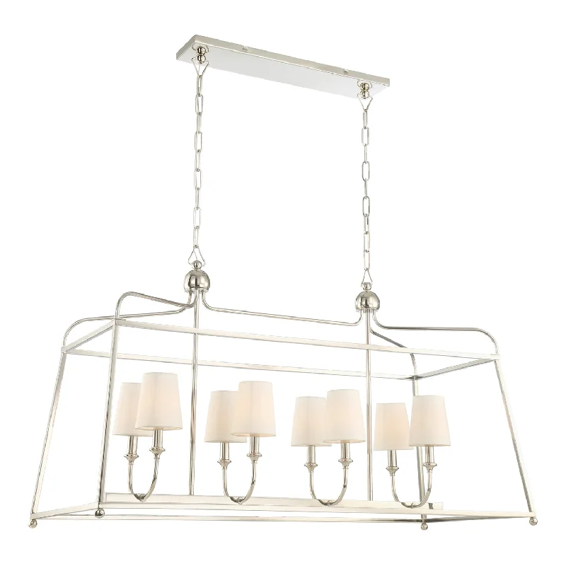 Incandescent Chandeliers for a Warm and Traditional GlowIncandescent Chandeliers for a Warm and Traditional GlowLibby Langdon Sylvan 8 Light Polished Nickel Chandelier Incandescent Chandeliers for a Warm and Traditional GlowIncandescent Chandeliers for a Warm and Traditional GlowLibby Langdon Sylvan 8 Light Polished Nickel Chandelier