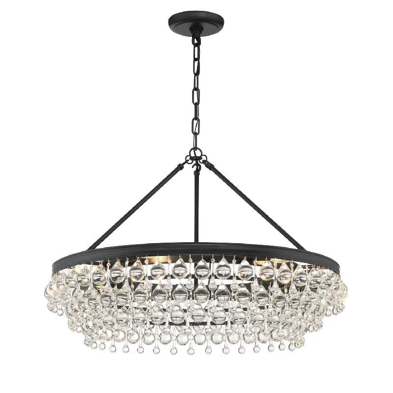 Chandeliers with Candle - Style Bulbs for a Classic AestheticChandeliers with Candle - Style Bulbs for a Classic AestheticCalypso 6 Light Matte Black Chandelier Chandeliers with Candle - Style Bulbs for a Classic AestheticChandeliers with Candle - Style Bulbs for a Classic AestheticCalypso 6 Light Matte Black Chandelier