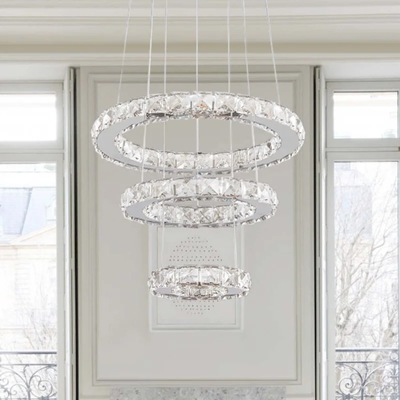 Chandeliers for Living Rooms to Create a Focal PointChandeliers for Living Rooms to Create a Focal Point3 - Light Tier Circle Crystal LED Pendant Light Chandelier Chandeliers for Living Rooms to Create a Focal PointChandeliers for Living Rooms to Create a Focal Point3 - Light Tier Circle Crystal LED Pendant Light Chandelier
