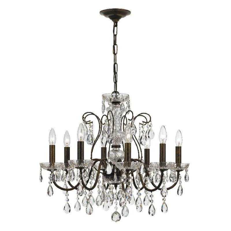 Chandeliers with Sputnik - Style Design for a Futuristic VibeChandeliers with Sputnik - Style Design for a Futuristic VibeButler 8 Light Swarovski Strass Crystal English Bronze Chandelier Chandeliers with Sputnik - Style Design for a Futuristic VibeChandeliers with Sputnik - Style Design for a Futuristic VibeButler 8 Light Swarovski Strass Crystal English Bronze Chandelier