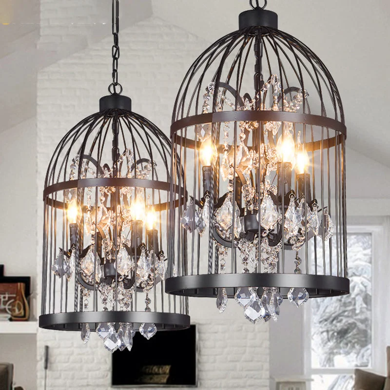 Chandeliers with Venetian Glass for a Luxurious LookChandeliers with Venetian Glass for a Luxurious LookVintage Style 4-Head Birdcage Chandelier in Black/White/Rust Iron – Elegant Hanging Lamp with Candle and Crystal Deco for Living Room Chandeliers with Venetian Glass for a Luxurious LookChandeliers with Venetian Glass for a Luxurious LookVintage Style 4-Head Birdcage Chandelier in Black/White/Rust Iron – Elegant Hanging Lamp with Candle and Crystal Deco for Living Room