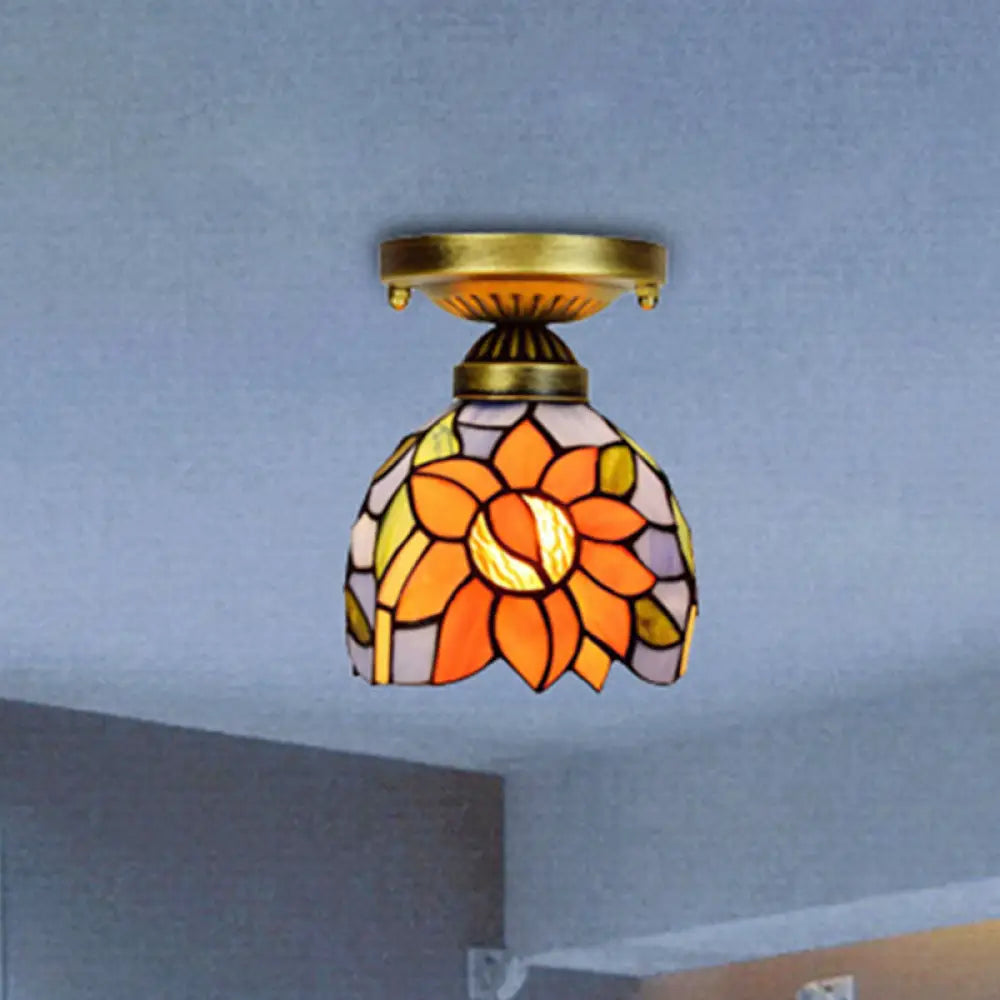 Industrial Iron Chandeliers for Loft - Inspired SpacesIndustrial Iron Chandeliers for Loft - Inspired SpacesRustic Orange Sunflower Stained Glass Flush Ceiling Light - 6-Inch, 1 Head - Ideal for Corridor Industrial Iron Chandeliers for Loft - Inspired SpacesIndustrial Iron Chandeliers for Loft - Inspired SpacesRustic Orange Sunflower Stained Glass Flush Ceiling Light - 6-Inch, 1 Head - Ideal for Corridor
