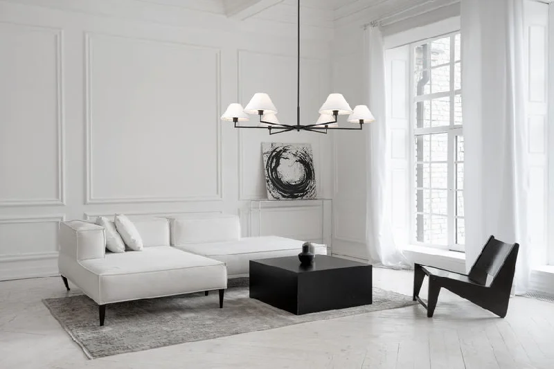 Small Chandeliers for Compact RoomsSmall Chandeliers for Compact Rooms744-63R-MB