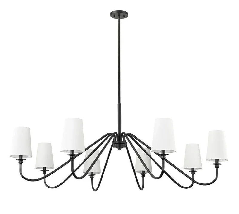 Chandeliers with Adjustable Arms for Directional LightingChandeliers with Adjustable Arms for Directional Lighting7509-8-60MB