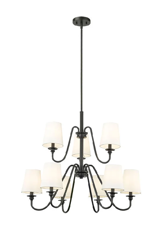 Chandeliers with Frosted Glass for a Softer Light DiffusionChandeliers with Frosted Glass for a Softer Light Diffusion7509-9-32MB Chandeliers with Frosted Glass for a Softer Light DiffusionChandeliers with Frosted Glass for a Softer Light Diffusion7509-9-32MB