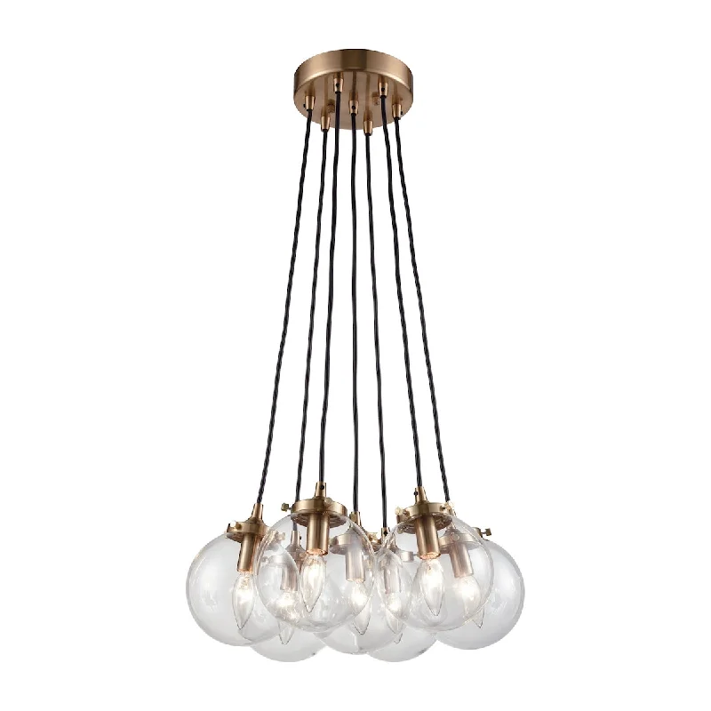 Traditional Brass Chandeliers for Classic InteriorsTraditional Brass Chandeliers for Classic InteriorsBoudreaux 7-Light Chandelier in Satin Brass with Sphere-shaped Glass ELK Lighting Traditional Brass Chandeliers for Classic InteriorsTraditional Brass Chandeliers for Classic InteriorsBoudreaux 7-Light Chandelier in Satin Brass with Sphere-shaped Glass ELK Lighting