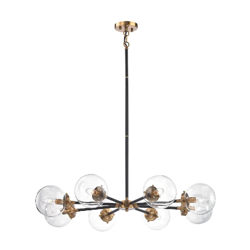 Victorian - Inspired Chandeliers with Ornate DetailsVictorian - Inspired Chandeliers with Ornate DetailsBoudreaux 8-Light Chandelier in Antique Gold and Matte Black with Sphere-shaped Glass ELK Lighting Victorian - Inspired Chandeliers with Ornate DetailsVictorian - Inspired Chandeliers with Ornate DetailsBoudreaux 8-Light Chandelier in Antique Gold and Matte Black with Sphere-shaped Glass ELK Lighting