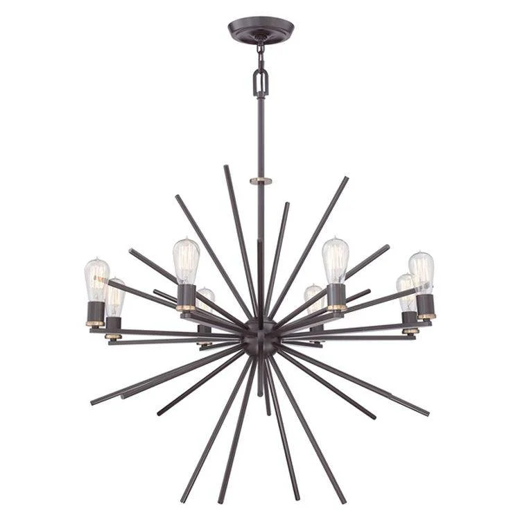 Ceiling - Mounted Chandeliers for Standard CeilingsCeiling - Mounted Chandeliers for Standard CeilingsCarnegie 8-Light Chandelier Western Bronze Ceiling - Mounted Chandeliers for Standard CeilingsCeiling - Mounted Chandeliers for Standard CeilingsCarnegie 8-Light Chandelier Western Bronze
