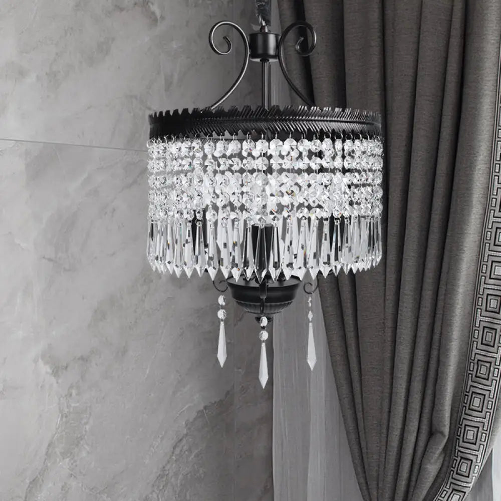 Chandeliers for Low Ceilings to Avoid OvercrowdingChandeliers for Low Ceilings to Avoid OvercrowdingModern Clear Crystal Beaded Pendant Light with Drum Shade - 3-Light Chandelier in Black Chandeliers for Low Ceilings to Avoid OvercrowdingChandeliers for Low Ceilings to Avoid OvercrowdingModern Clear Crystal Beaded Pendant Light with Drum Shade - 3-Light Chandelier in Black