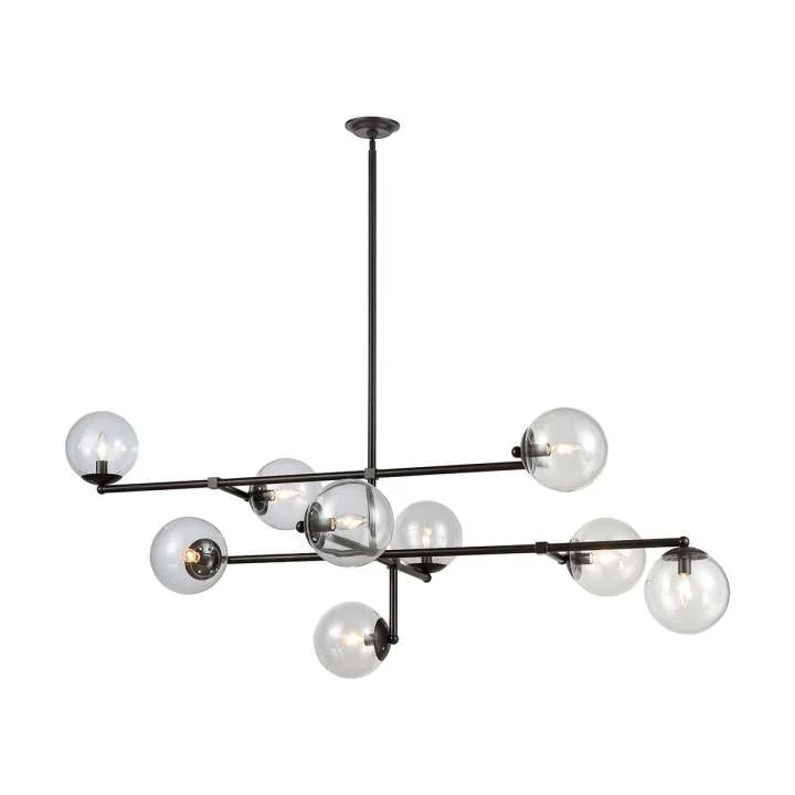 Chandeliers with Metal Frames in Black FinishChandeliers with Metal Frames in Black FinishCommunique 9-Light Chandelier ELK Home Chandeliers with Metal Frames in Black FinishChandeliers with Metal Frames in Black FinishCommunique 9-Light Chandelier ELK Home