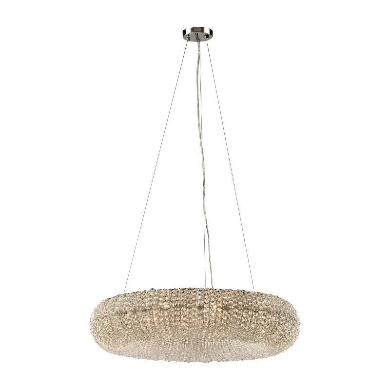 Large Chandeliers for Grand Halls and FoyersLarge Chandeliers for Grand Halls and FoyersCrystal Ring 10-Light Chandelier in Chrome with Clear Crystal Beads ELK Lighting Large Chandeliers for Grand Halls and FoyersLarge Chandeliers for Grand Halls and FoyersCrystal Ring 10-Light Chandelier in Chrome with Clear Crystal Beads ELK Lighting