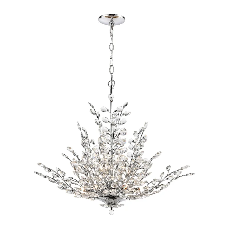Chandeliers with Metal Frames in Gold FinishChandeliers with Metal Frames in Gold FinishCrystique 9-Light Chandelier in Polished Chrome with Clear Crystal ELK Lighting Chandeliers with Metal Frames in Gold FinishChandeliers with Metal Frames in Gold FinishCrystique 9-Light Chandelier in Polished Chrome with Clear Crystal ELK Lighting