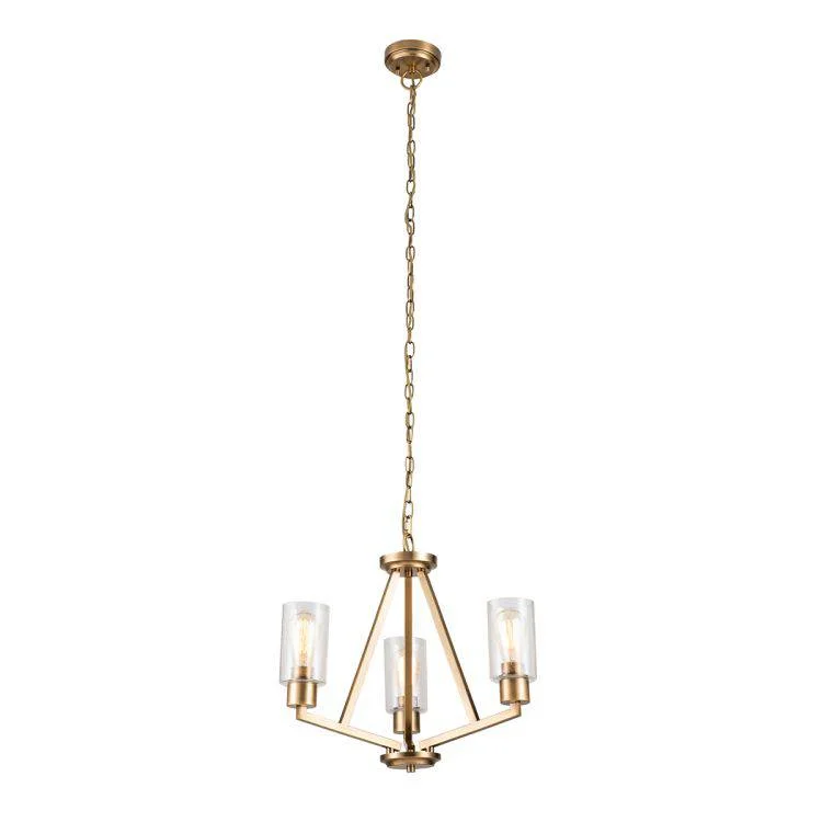 Ceiling - Mounted Chandeliers for Standard CeilingsCeiling - Mounted Chandeliers for Standard CeilingsDeryn 3 Light Chandelier Natural Brass Ceiling - Mounted Chandeliers for Standard CeilingsCeiling - Mounted Chandeliers for Standard CeilingsDeryn 3 Light Chandelier Natural Brass