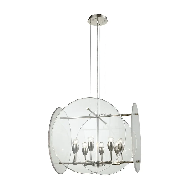 Chandeliers with Sputnik - Style Design for a Futuristic VibeChandeliers with Sputnik - Style Design for a Futuristic VibeDisco 8-Light Chandelier in Polished Nickel with Clear Acrylic Panels ELK Lighting Chandeliers with Sputnik - Style Design for a Futuristic VibeChandeliers with Sputnik - Style Design for a Futuristic VibeDisco 8-Light Chandelier in Polished Nickel with Clear Acrylic Panels ELK Lighting