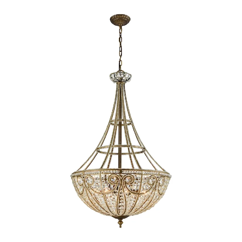 Chandeliers with Clear Crystal for a Sparkling EffectChandeliers with Clear Crystal for a Sparkling EffectElizabethan 8-Light Chandelier in Dark Bronze with Clear Crystal ELK Lighting Chandeliers with Clear Crystal for a Sparkling EffectChandeliers with Clear Crystal for a Sparkling EffectElizabethan 8-Light Chandelier in Dark Bronze with Clear Crystal ELK Lighting