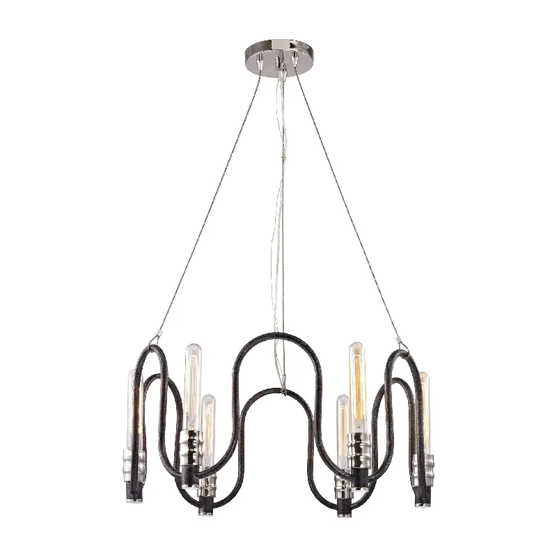 Chandeliers with Frosted Glass for a Softer Light DiffusionChandeliers with Frosted Glass for a Softer Light DiffusionContinuum 6-Light Chandelier Chandeliers with Frosted Glass for a Softer Light DiffusionChandeliers with Frosted Glass for a Softer Light DiffusionContinuum 6-Light Chandelier