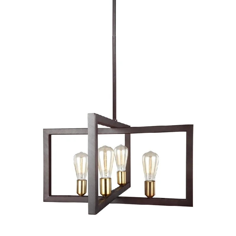 Mid - Century Modern Chandeliers for Vintage AppealMid - Century Modern Chandeliers for Vintage AppealFeiss Finnegan 4 Light New World Bronze Chandelier Mid - Century Modern Chandeliers for Vintage AppealMid - Century Modern Chandeliers for Vintage AppealFeiss Finnegan 4 Light New World Bronze Chandelier