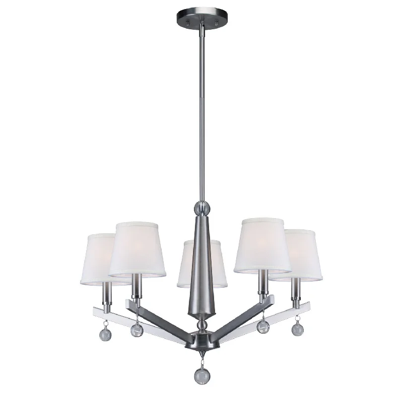 Ceiling - Mounted Chandeliers for Standard CeilingsCeiling - Mounted Chandeliers for Standard CeilingsForte 7068-05-55 Chandelier Light - Brushed Nickel Ceiling - Mounted Chandeliers for Standard CeilingsCeiling - Mounted Chandeliers for Standard CeilingsForte 7068-05-55 Chandelier Light - Brushed Nickel