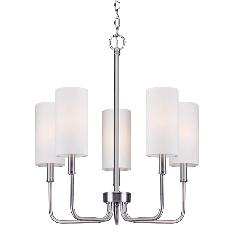 Chandeliers with Multiple Lights for Maximum IlluminationChandeliers with Multiple Lights for Maximum IlluminationForte 7083-05-55 Chandelier Light - Brushed Nickel