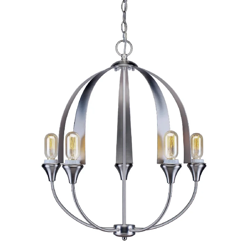 Large Chandeliers for Grand Halls and FoyersLarge Chandeliers for Grand Halls and FoyersForte 7087-05-55 Chandelier Light - Brushed Nickel Large Chandeliers for Grand Halls and FoyersLarge Chandeliers for Grand Halls and FoyersForte 7087-05-55 Chandelier Light - Brushed Nickel
