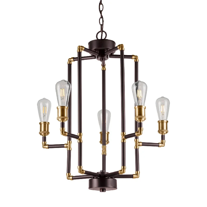 Chandeliers with Venetian Glass for a Luxurious LookChandeliers with Venetian Glass for a Luxurious LookForte Piper 7116-05-51 Chandelier Light - Black and Antique Brass Chandeliers with Venetian Glass for a Luxurious LookChandeliers with Venetian Glass for a Luxurious LookForte Piper 7116-05-51 Chandelier Light - Black and Antique Brass