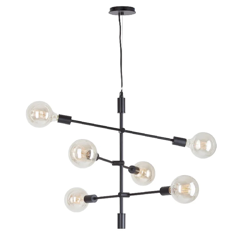 Chandeliers for Dining Rooms to Set the Mood for MealsChandeliers for Dining Rooms to Set the Mood for MealsForte Baton 7117-06-04 Chandelier Light - Black Chandeliers for Dining Rooms to Set the Mood for MealsChandeliers for Dining Rooms to Set the Mood for MealsForte Baton 7117-06-04 Chandelier Light - Black
