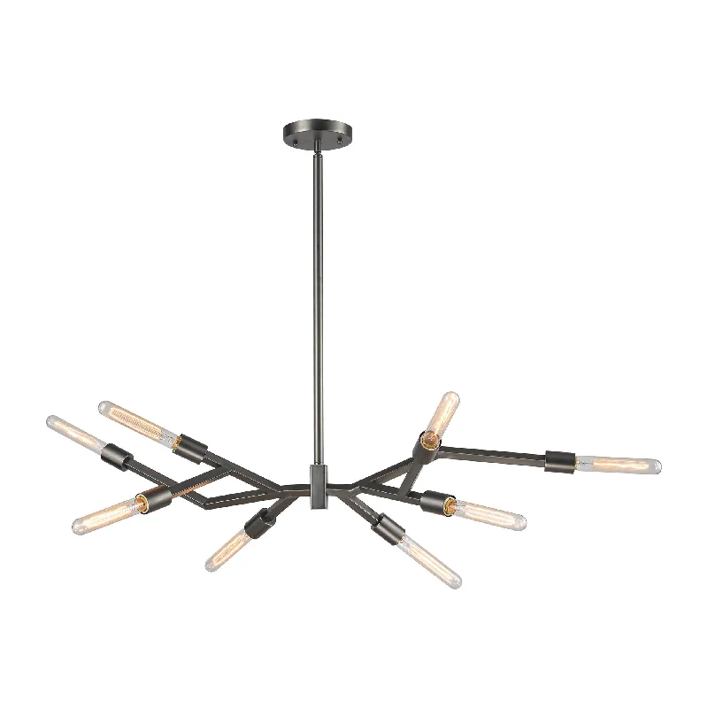 Chandeliers with Metal Frames in Bronze FinishChandeliers with Metal Frames in Bronze FinishFreeform 8-Light Chandelier in Dark Graphite ELK Lighting Chandeliers with Metal Frames in Bronze FinishChandeliers with Metal Frames in Bronze FinishFreeform 8-Light Chandelier in Dark Graphite ELK Lighting