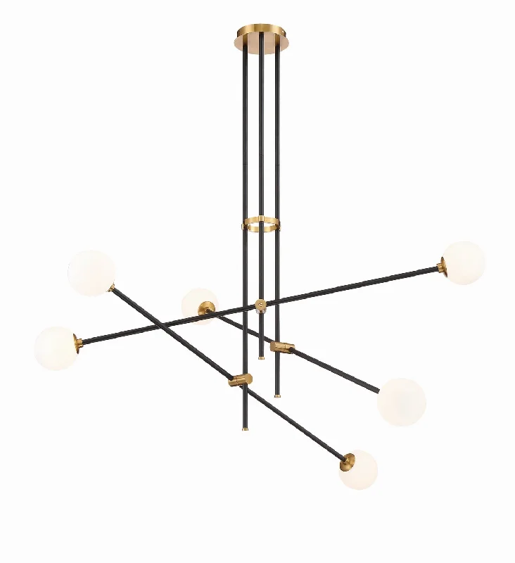 Minimalist Chandeliers for Sleek and Simple InteriorsMinimalist Chandeliers for Sleek and Simple InteriorsGeorge Kovacs Cosmet P8151-681 Chandelier Light - Coal And Aged Brass Minimalist Chandeliers for Sleek and Simple InteriorsMinimalist Chandeliers for Sleek and Simple InteriorsGeorge Kovacs Cosmet P8151-681 Chandelier Light - Coal And Aged Brass