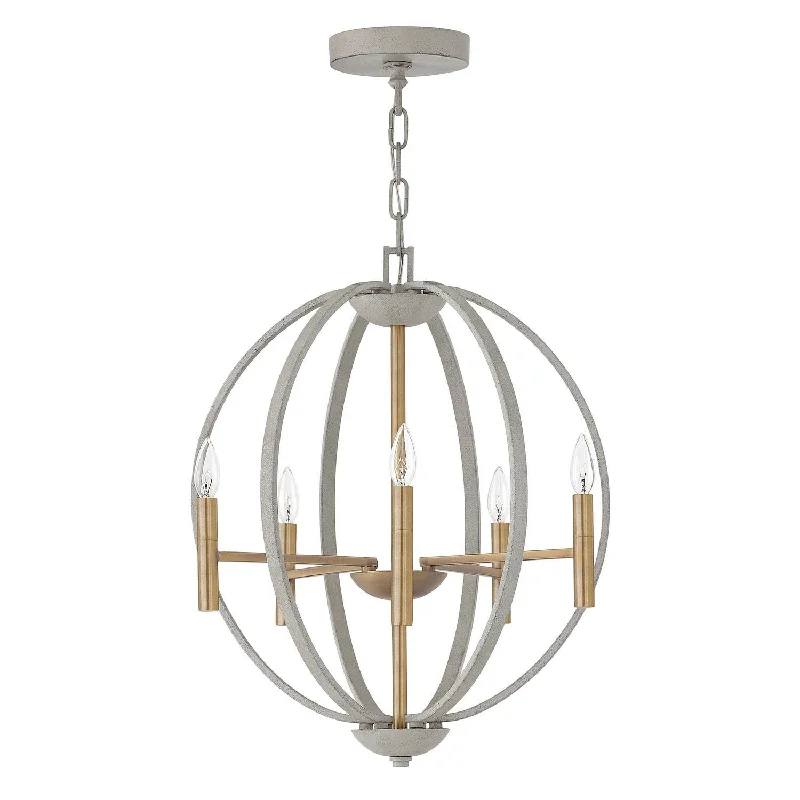 Chandeliers with Metal Frames in Copper FinishChandeliers with Metal Frames in Copper FinishHinkley Euclid 3466CG Chandelier Light - Cement Gray Chandeliers with Metal Frames in Copper FinishChandeliers with Metal Frames in Copper FinishHinkley Euclid 3466CG Chandelier Light - Cement Gray