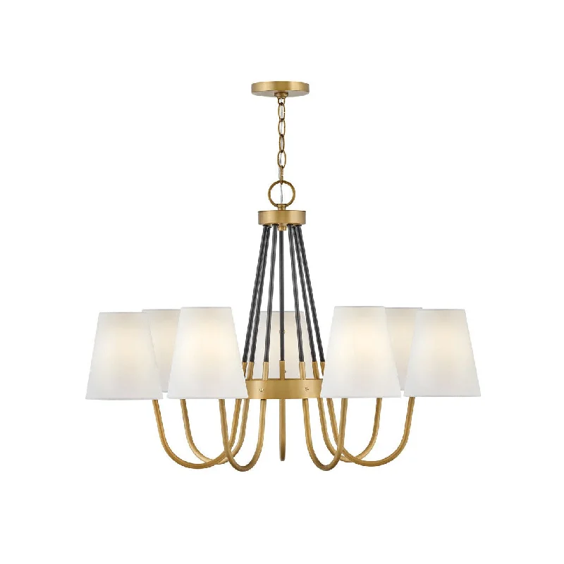 Chandeliers with Multiple Lights for Maximum IlluminationChandeliers with Multiple Lights for Maximum IlluminationHinkley Aston 37386HB Chandelier Light - Heritage Brass